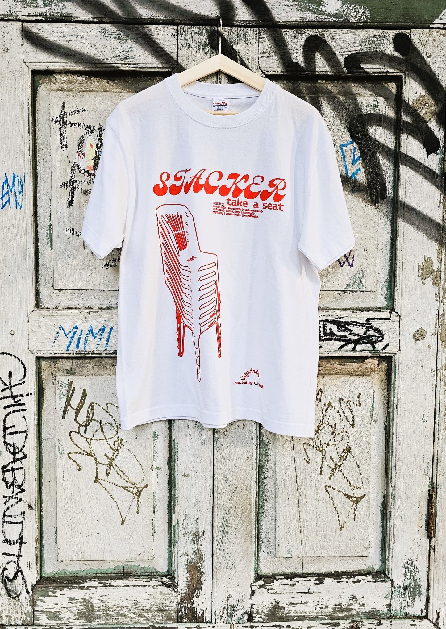 The Stacker White T Shirt